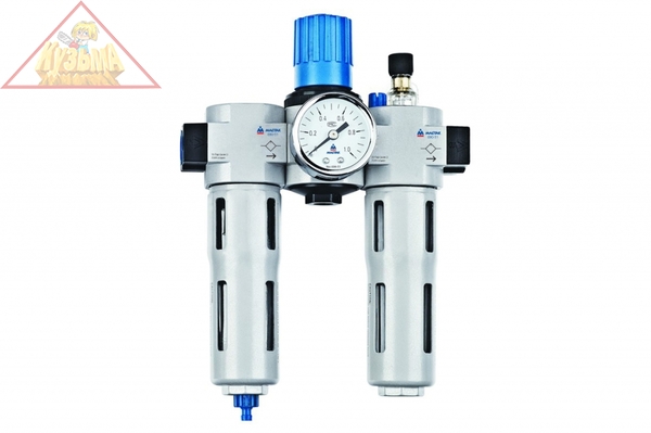 Фильтр влагоотделитель с редуктором и лубрикатором (3/4F; 16 бар) МАСТАК 690-51