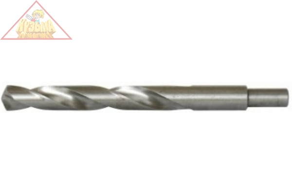 Сверло по металлу Кратон шлифованное с уменьшенным хвостовиком Р6М5 Ø15,0 х 169 мм, 1 05 16 010