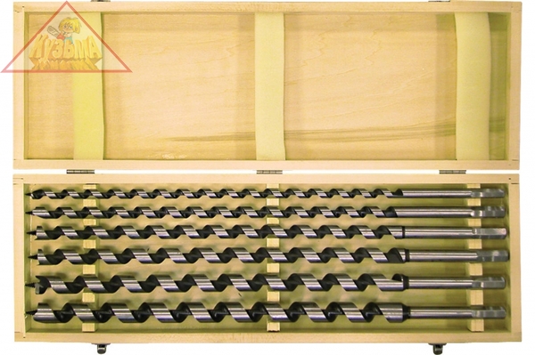 Набор сверл по дереву спиральных Кратон 6 шт, 1 05 01 003