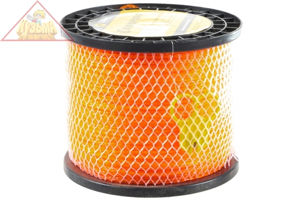 Корд триммерный Twisted Square, нож для отреза (2.4 мм, 245 м) CHAMPION C7014