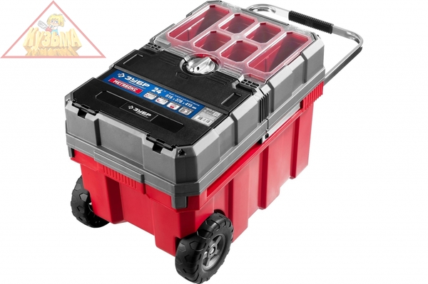 Ящик-тележка для инструмента 24 ЗУБР ПРОФИ 38133-24