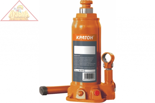 Домкрат бутылочный в кейсе Кратон HBJ-2.0-K, арт. 2 30 01 003