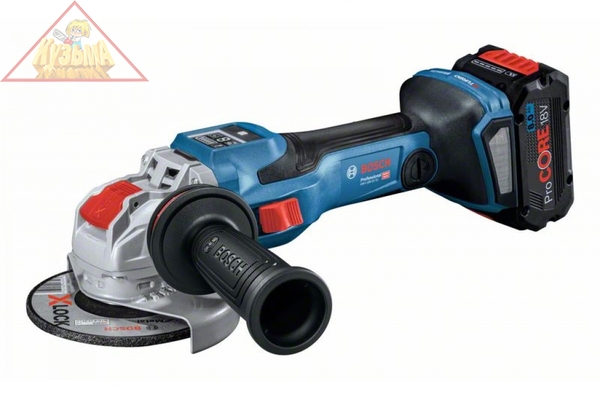 Аккумуляторная угловая шлифмашина Bosch X-LOCK GWX 18V-15 SC 06019H6501