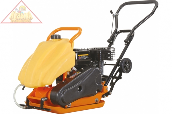 Бензиновая виброплита с подачей воды, Loncin, 6.5 л.с., 5500/мин, 54x42см, Кратон KR-PC87, 4 02 09 003