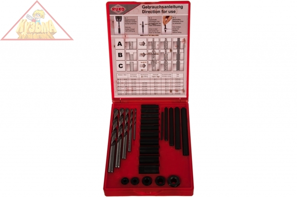 Набор экстрактор 25 предмет RUKO арт.244151