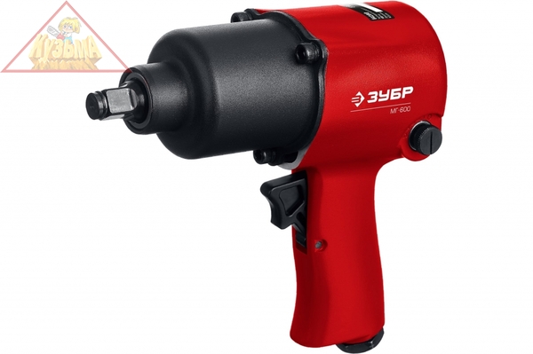 Ударный пневматический гайковерт ЗУБР МГ-600 1/2", 600 Нм 64280