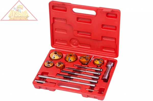 Набор фрез для правки сёдел клапанов 28-65мм, кейс, 14шт МАСТАК 103-13014C