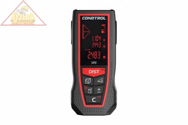 Лазерный дальномер CONDTROL XP2, 1-4-080 (3-х строчный инверсионный экран с красной подсветкой)
