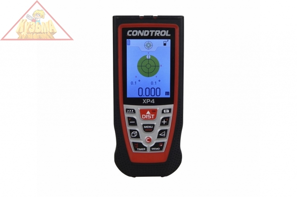 Лазерный дальномер CONDTROL XP4 BLUETOOTH, 1-4-085 (уровень защиты IP54, работает от 3-х NiMH АКБ + кабель MicroUSB)