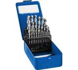 Наборы сверл по металлу Р6М5, точность А ЗУБР 29625-H25 серия «ПРОФЕССИОНАЛ»