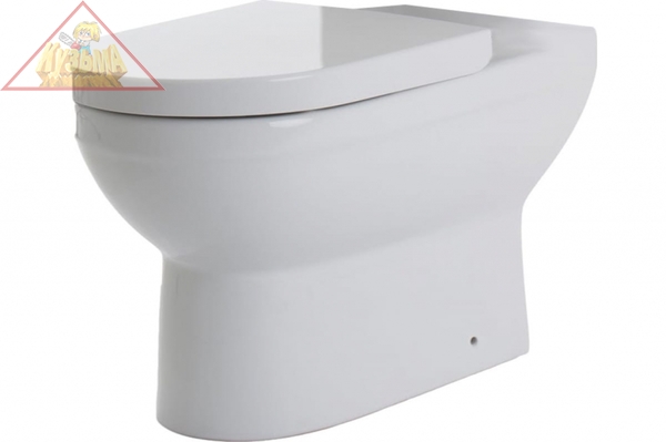 Унитаз-компакт (чаша), сиденье в компле BRAVAT NEW MOON CX01014UW-P-RUS