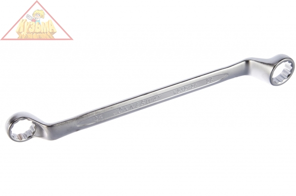 W232426 Ключ гаечный накидной изогнутый 75°, 24х26 мм Jonnesway