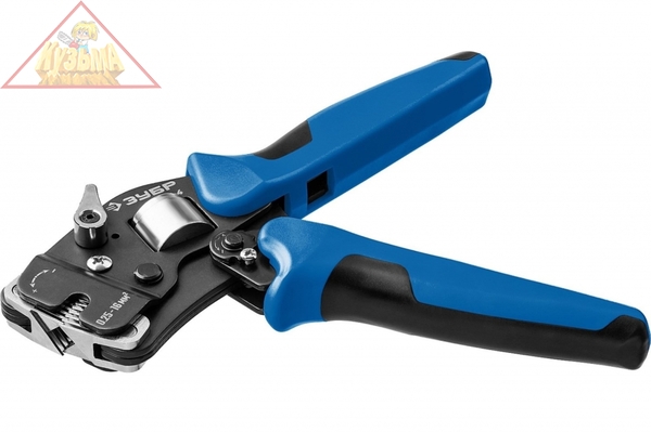 Торцевые пресс-клещи ЗУБР Профессионал ПКТ-16-4 для втулочных наконечников 0.25 - 16 мм.кв 22694