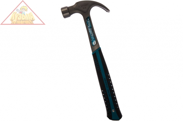 Молоток-гвоздодер, 450 г, цельнокованый, трехкомпонентная рукоятка GROSS 10469