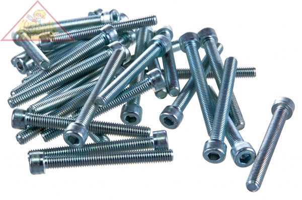 Винт ЗУБР DIN 912, М8x70 мм, 5 кг, 160 шт., кл. пр. 8.8, оцинкованный, 30318-08-070