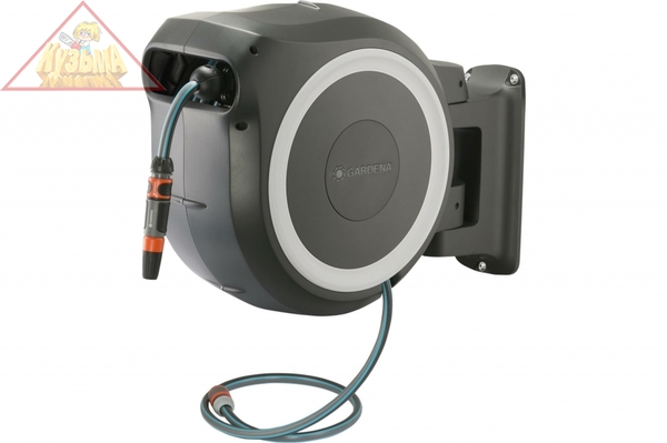 Настенная автоматическая катушка со шлангом Gardena RollUp L, арт. 18627-20.000.00