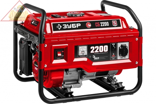 Бензиновый генератор ЗУБР 2200 Вт СБ-2200