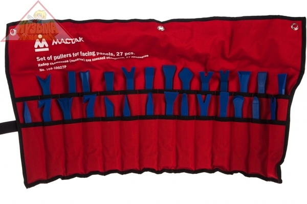 Набор съемников лопаток для панелей облицовки, 27шт МАСТАК 108-10027P