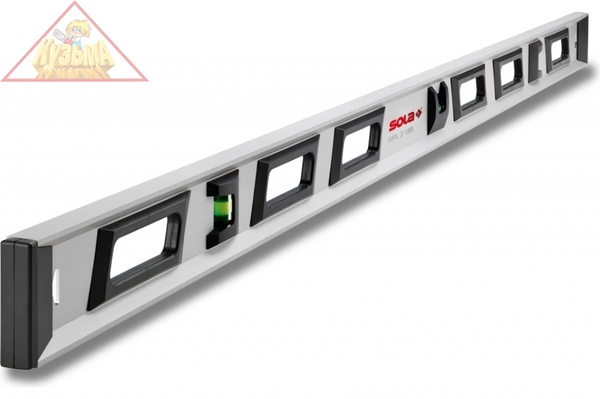 Уровень прецизионный HPL 3 180, L 180 см, 3 глазка /SOLA/, 01713601	