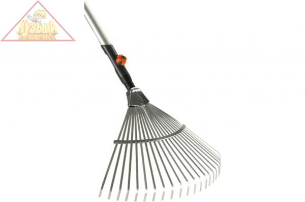 Комплект Gardena: грабли веерные + рукоятка деревянная 130 см, арт. 03022-20.000.00