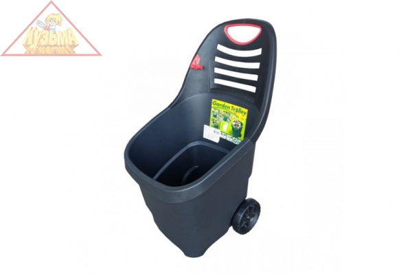 Садовая тележка Helex черная/красная, 65 л H809