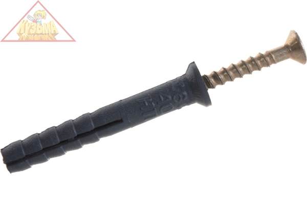 Дюбель-гвоздь STAYER полипропиленовый потайный бортик 6 x 40 мм 2500 шт 30640-06-040