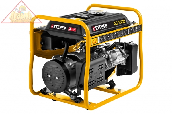 Бензиновый генератор STEHER 1200 Вт GS-1500