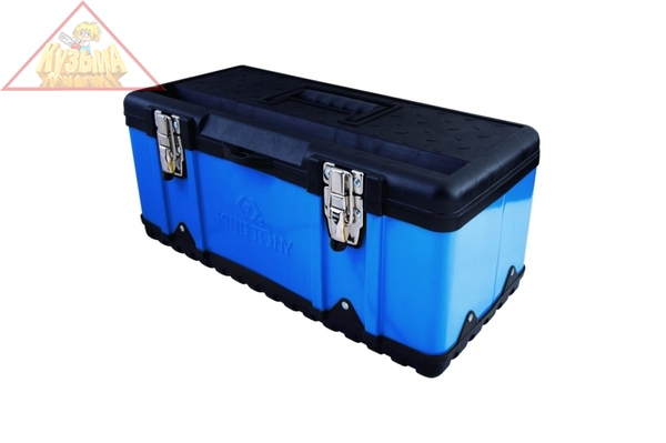 Ящик инструментальный, 470x238x203 мм, 2 отсека, полипропилен/сталь KING TONY 87A08