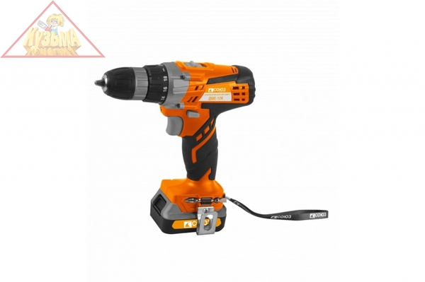 ДШС-12К Дрель аккумуляторная СОЮЗ 12В, 1BatterySystem, 2 акк. 2 Ач, кейс