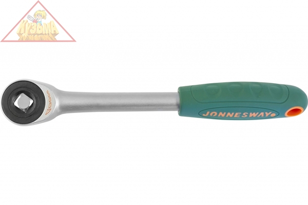 R6604 Рукоятка трещоточная ротационная со сквозным приводом 1/2"DR, 60 зубцов, 290 мм Jonnesway
