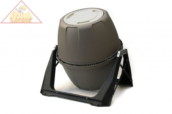 Вращающийся компостер HELEX 180 л, серый H818