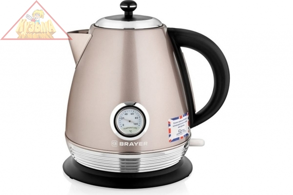 Электрический чайник BRAYER Strix BR1007, 2200 Вт, 1.7 л