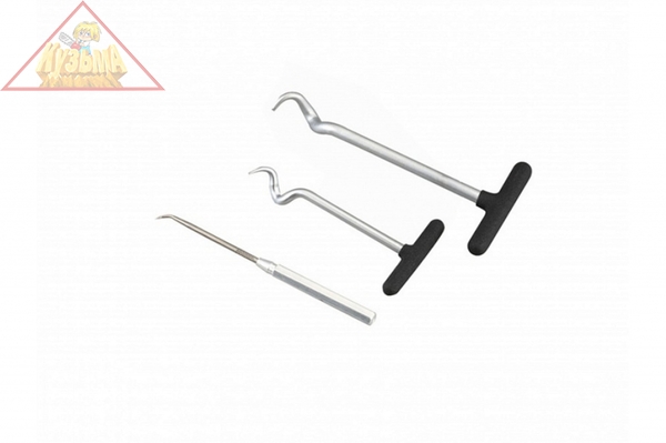 Набор для демонтажа сальников и резиновых колец МАСТАК кейс, 3 предмета 109-60003C