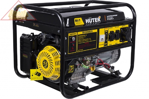 Электрогенератор DY8,0LX-электростартер Huter