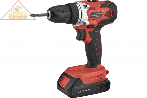 Аккумуляторная дрель-шуруповерт Парма ДША-02-1521/2Li 02.021.00013