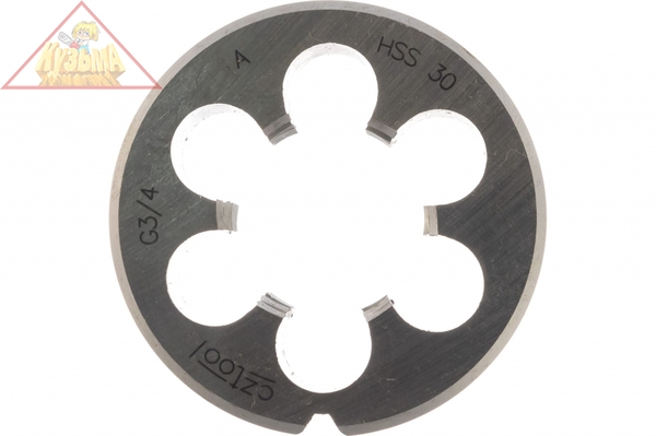 Плашка трубная резьба HSS G 3/4 дюйма Bucovice Tools 242340