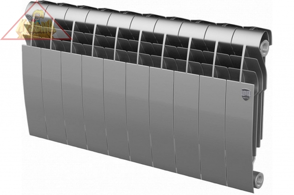 Радиатор Royal Thermo BiLiner 350 /Silver Satin - 10 секц. RTBSS35010, арт. НС-1197126 