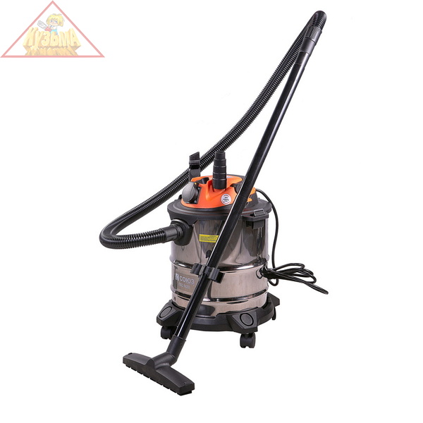 ПСС-7420 Промышленный пылесос 1400Вт,объём 20л, РОЗЕТКА д/эл.инстр.2200Вт, СОЮЗ	