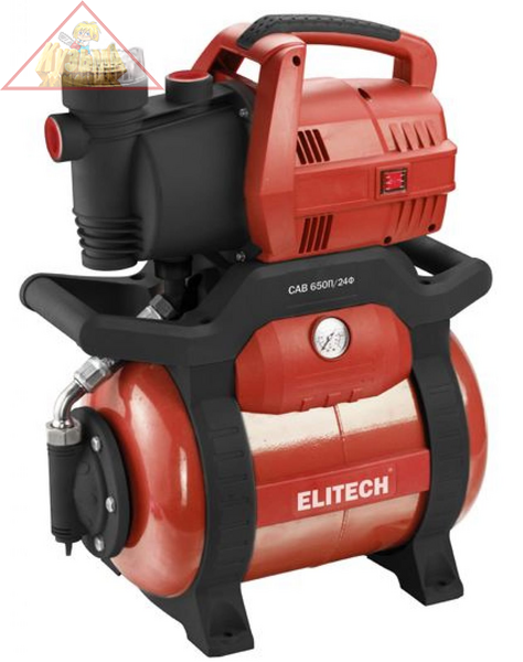 Насосная станция Elitech САВ 650П/24Ф арт. 182510