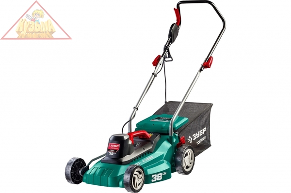 Сетевая газонокосилка ЗУБР 1700 Вт ГСЦ-38-1700