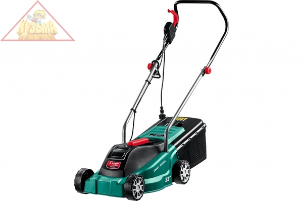 Сетевая газонокосилка ЗУБР 1300 Вт ГС-33-1300