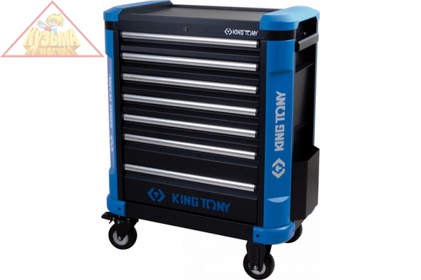Инструментальная тележка KING TONY 7 ящиков 87G31-7B-BK