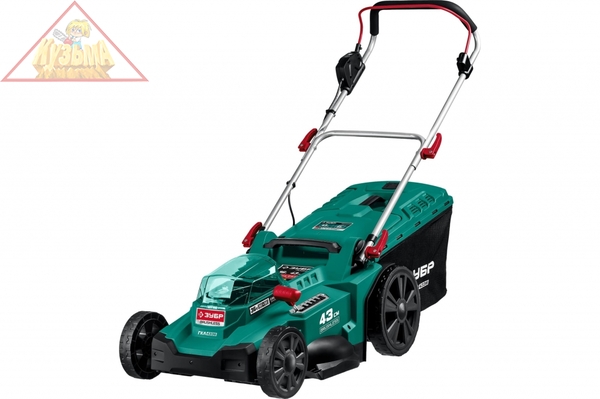 Бесщеточная газонокосилка ЗУБР 36 В ГКЛ-4336