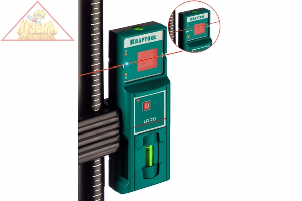 Детектор для линейного нивелира KRAFTOOL LR 70 34607