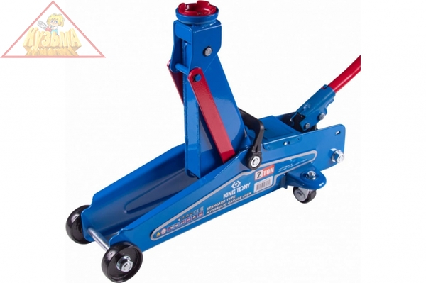 Подкатной домкрат KING TONY 2 т, кейс 9TYT138-02A-BA