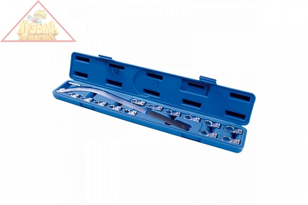 Набор ключей для натяжения ремня МАСТАК, 12-19 мм, кейс, 15 предметов 103-20115C