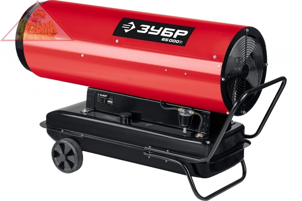 Дизельная тепловая пушка ЗУБР 65 кВт, прямой нагрев ДП-К8-65-Д