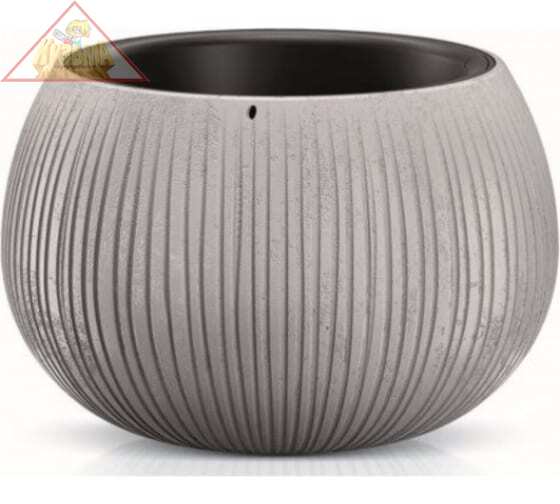 Кашпо для цветов Prosperplast Beton Bowl DKB290-422U бетон 3,9 л