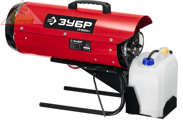 Дизельная тепловая пушка ЗУБР 17 кВт, прямой нагрев ДП-К6-17