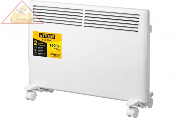 Электрический конвектор STEHER 1.5 кВт SCE-1500